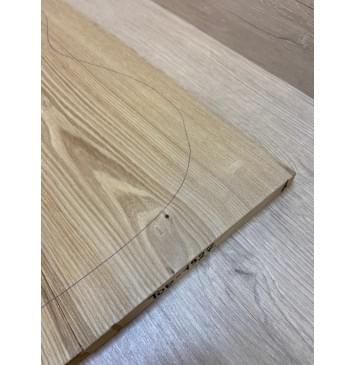 Ясень Дальневосточный Легкий заготовка на топ Смешанный А 17х183-175х460 мм, 2 шт. (книжкой), 537 кг/м3-4