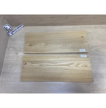 Ясень Дальневосточный Легкий заготовка на топ Смешанный А 17х183-175х460 мм, 2 шт. (книжкой), 537 кг/м3-6