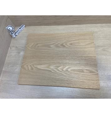 Ясень Дальневосточный Легкий заготовка на топ Тангент ААА 20х185х470 мм, 2 шт. (книжкой), 528 кг/м3-0