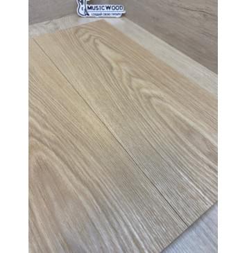 Ясень Дальневосточный Легкий заготовка на топ Тангент ААА 20х185х470 мм, 2 шт. (книжкой), 528 кг/м3-5