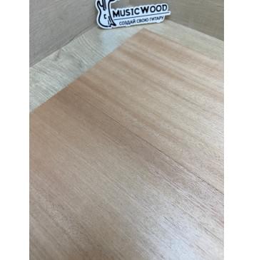 Окуме (Габон) заготовка на топ Радиал АА 14х180х480-470 мм - 2шт.(книжкой)-5