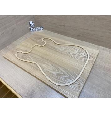 Ясень Дальневосточный Легкий заготовка на топ Тангент А 19х186х570 мм, 2 шт. (книжкой), 549 кг/м3-1