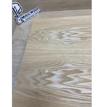 Ясень Дальневосточный Легкий заготовка на топ Тангент А 19х186х570 мм, 2 шт. (книжкой), 549 кг/м3-5