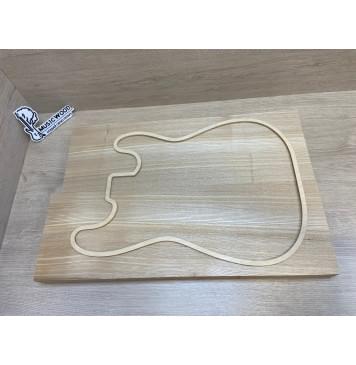 Ясень Дальневосточный Легкий Заготовка корпуса Радиал А 44х185х570-545 мм, 2 шт, 575 кг/м3-0