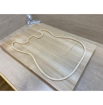 Ясень Дальневосточный Легкий Заготовка корпуса Радиал А 44х185х570-545 мм, 2 шт, 575 кг/м3-4