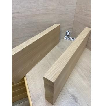 Ясень Дальневосточный Легкий Заготовка корпуса Радиал А 44х185х570-545 мм, 2 шт, 575 кг/м3-7