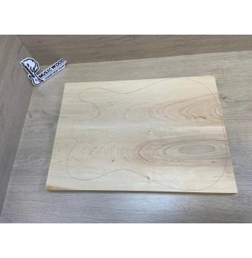 Ольха заготовка корпуса Тангент АА 32х164х450 мм (2шт)-0