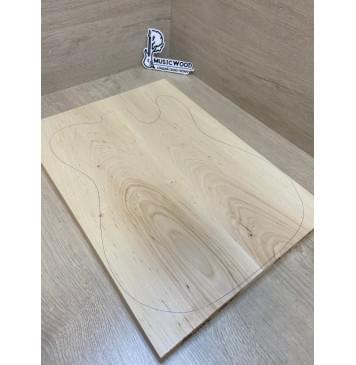 Ольха заготовка корпуса Тангент АА 32х164х450 мм (2шт)-1