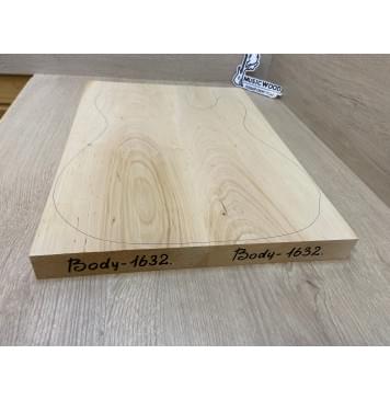 Ольха заготовка корпуса Тангент АА 32х164х450 мм (2шт)-2