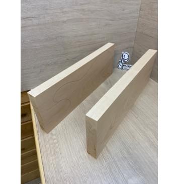 Ольха заготовка корпуса Тангент АА 32х164х450 мм (2шт)-11