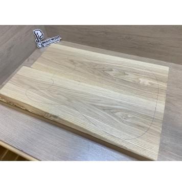 Ясень Дальневосточный Легкий Заготовка корпуса Тангент А 47х180х580-545 мм, 2 шт, 588 кг/м3-1