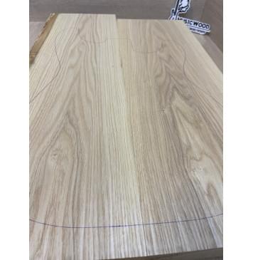 Ясень Дальневосточный Легкий Заготовка корпуса Тангент А 47х180х580-545 мм, 2 шт, 588 кг/м3-2