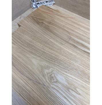 Ясень Дальневосточный Легкий Заготовка корпуса Тангент А 47.5х185х575-555 мм, 2 шт, 583 кг/м3-4