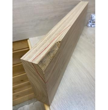 Ясень Дальневосточный Легкий Заготовка корпуса Тангент А 47.5х185х575-555 мм, 2 шт, 583 кг/м3-3