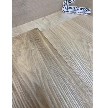 Ясень Дальневосточный Легкий Заготовка корпуса Тангент АА 44х183х575-545 мм, 2 шт, 573 кг/м3-12