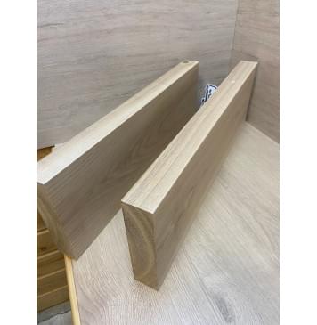 Ясень Дальневосточный Легкий Заготовка корпуса Тангент АА 44х183х575-545 мм, 2 шт, 573 кг/м3-4