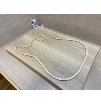 Ясень Дальневосточный Легкий Заготовка корпуса Тангент А 45х187х560 мм, 2 шт, 591 кг/м3-1