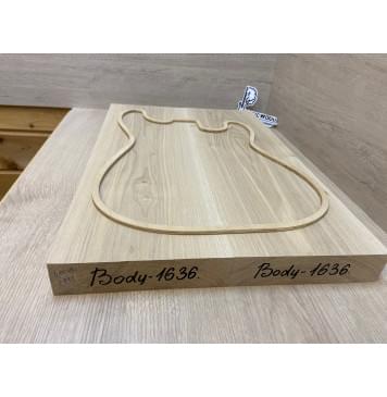 Ясень Дальневосточный Легкий Заготовка корпуса Тангент А 45х187х560 мм, 2 шт, 591 кг/м3-2