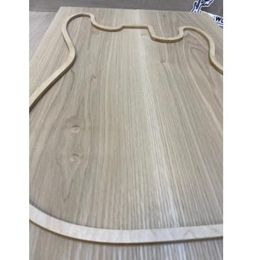 Ясень Дальневосточный Легкий Заготовка корпуса Тангент А 45х187х560 мм, 2 шт, 591 кг/м3-3