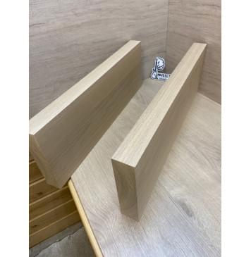 Ясень Дальневосточный Легкий Заготовка корпуса Тангент АА 43.5х188х570-550 мм, 2 шт, 585 кг/м3-8