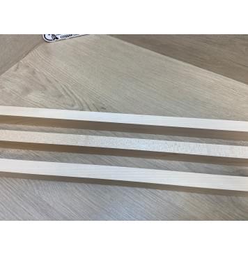 Клен Белый заготовка грифа безголовой гитары Смешанный АА 29х(18.5-18.5-18.5)х605 мм - из 3х частей-3