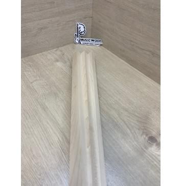 Клен Белый заготовка грифа безголовой гитары Смешанный АА 29х(18.5-18.5-18.5)х605 мм - из 3х частей-7