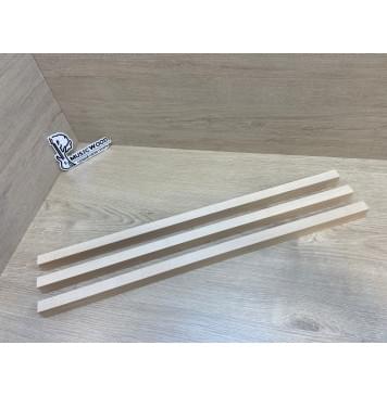 Клен Белый заготовка грифа безголовой гитары Смешанный АА 29х(18.5-18.5-18.5)х605 мм - из 3х частей-10