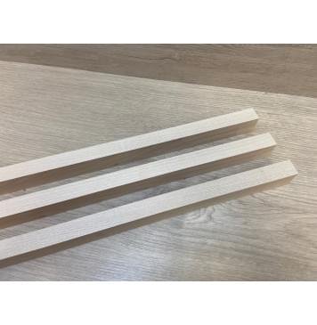 Клен Белый заготовка грифа безголовой гитары Смешанный АА 29х(18.5-18.5-18.5)х605 мм - из 3х частей-12
