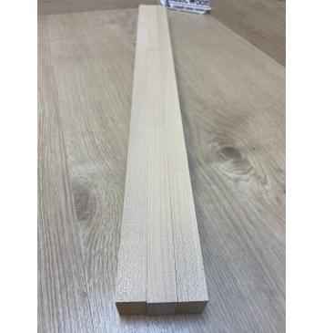 Клен Белый заготовка грифа безголовой гитары Смешанный АА 29х(18.5-18.5-18.5)х605 мм - из 3х частей-9