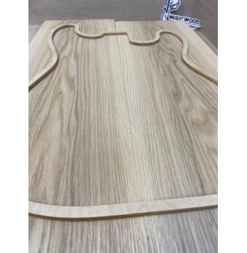 Ясень Дальневосточный Легкий Заготовка корпуса Тангент АА 49х186х565-545 мм, 2 шт, 596 кг/м3-3