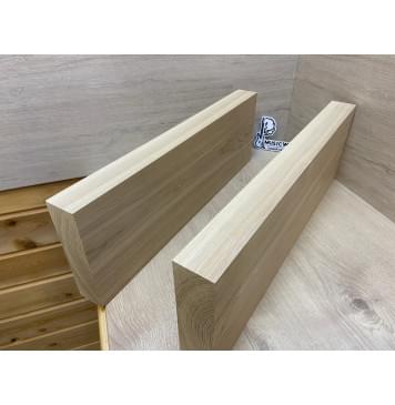 Ясень Дальневосточный Легкий Заготовка корпуса Тангент АА 49х186х565-545 мм, 2 шт, 596 кг/м3-4