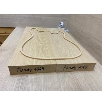 Ясень Дальневосточный Заготовка корпуса Смешанный АА 47.5х189х550 мм, 2 шт, 618 кг/м3-2