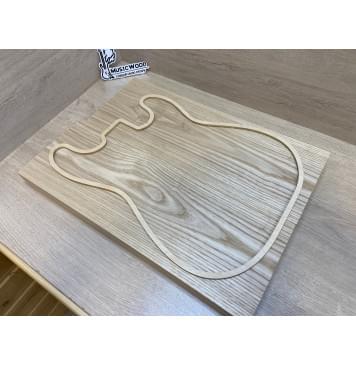 Ясень Дальневосточный Заготовка корпуса Тангент А 44х183х510-495 мм, 2 шт, 654 кг/м3-1