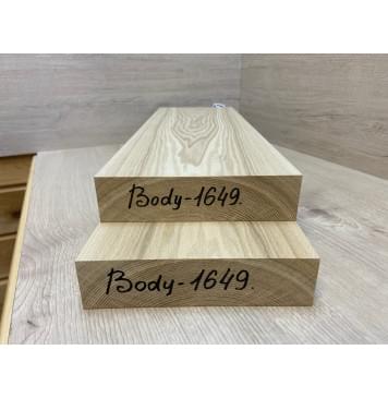 Ясень Дальневосточный Заготовка корпуса Тангент АА 46.5х192х560-550 мм, 2 шт, 623 кг/м3-8