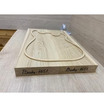 Ясень Дальневосточный Заготовка корпуса Тангент А 46х185х565-555 мм, 2 шт, 649 кг/м3-2