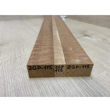 Сапели Волнистый заготовка грифа электрогитары Радиал АА Волна ААА 28х(48-18-48)х715 мм - из 3х частей-4