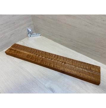 Сапели Волнистый заготовка грифа электрогитары Радиал АА Волна ААА 28х(48-18-48)х715 мм - из 3х частей-0