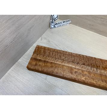 Сапели Волнистый заготовка грифа электрогитары Радиал АА Волна ААА 28х(48-18-48)х715 мм - из 3х частей-18