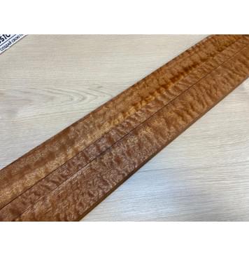 Сапели Волнистый заготовка грифа электрогитары Радиал АА Волна ААА 28х(48-18-48)х715 мм - из 3х частей-14