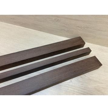 Венге заготовка грифа электрогитары Радиал ААА 29х(44-20-44)х665 мм - из 3х частей-12