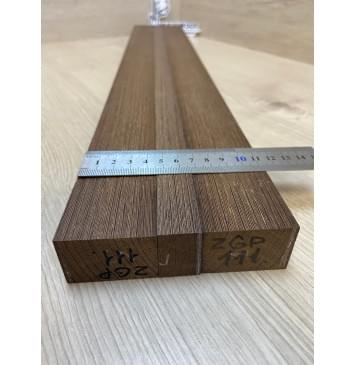 Венге заготовка грифа электрогитары Радиал ААА 29х(44-20-44)х665 мм - из 3х частей-1