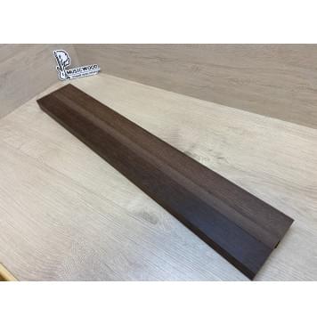 Венге заготовка грифа электрогитары Радиал ААА 29х(44-20-44)х665 мм - из 3х частей-10