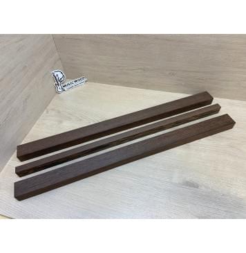 Венге заготовка грифа электрогитары Радиал АА 29х(42-19-42)х690 мм - из 3х частей-0