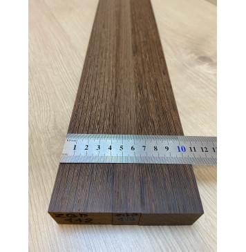 Венге заготовка грифа электрогитары Радиал АА 29х(42-19-42)х690 мм - из 3х частей-3