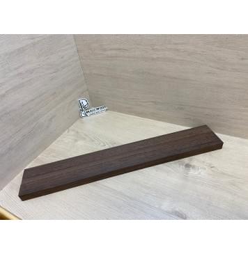 Венге заготовка грифа электрогитары Радиал АА 29х(42-19-42)х690 мм - из 3х частей-10