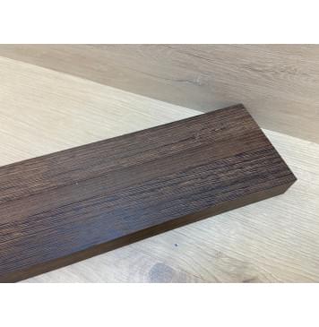 Венге заготовка грифа электрогитары Радиал АА 29х(42-19-42)х690 мм - из 3х частей-8