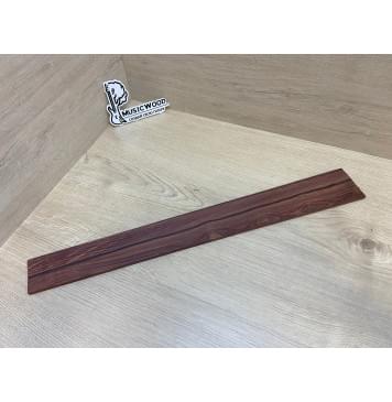 Эбен Красный заготовка накладки для электрогитары Смешанный АА 7(6)х68-55х555 мм-4