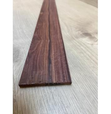 Эбен Красный заготовка накладки для электрогитары Смешанный АА 7(6)х68-55х555 мм-2