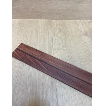 Эбен Красный заготовка накладки для электрогитары Смешанный АА 7(6)х68-55х555 мм-5