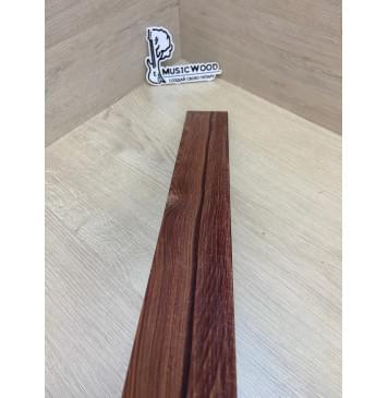 Эбен Красный заготовка накладки для электрогитары Смешанный АА 7(6)х68-55х555 мм-8